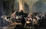 Francisco de Goya, Tribunal de la Inquisicion o Auto de fe de la Inquisicion